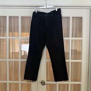 Banana Republic Black Straight Jeans
